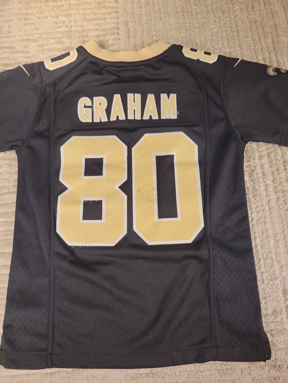 Nike Jimmy Graham New Orleans Saints Football Jersey Youth Small 8 Boys Kids
